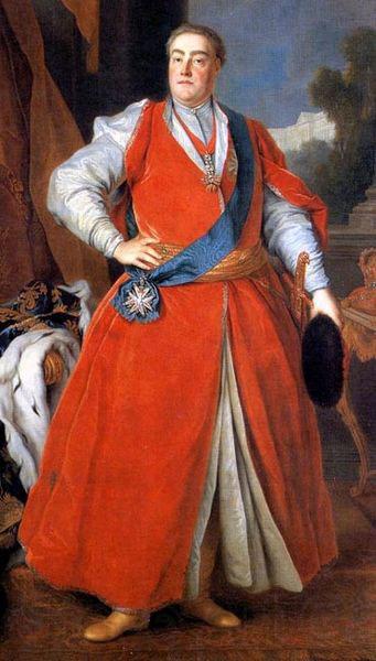 Louis de Silvestre Portrait of King August III in Polish costume Germany oil painting art